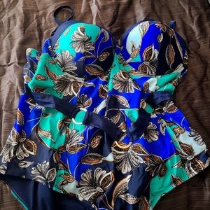 Plus size one piece bathing suit